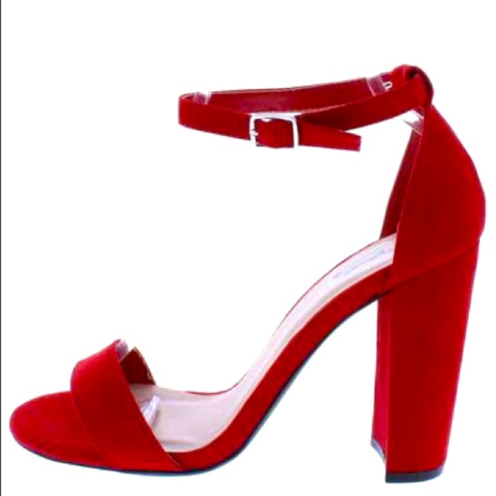 Red Classic Heel